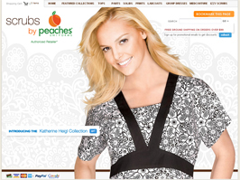 Peaches Scrubs from Peaches Uniforms - Peaches Scrub Tops, Peaches Scrub Pants, Peaches Print Scrubs, Izzy Scrubs, Peaches Lab Coats, Medcouture and more