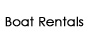 Boat Rentals